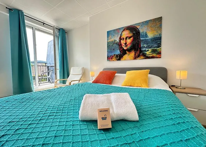 M Lorry Pop Art 3 Avec Balcons Proche *