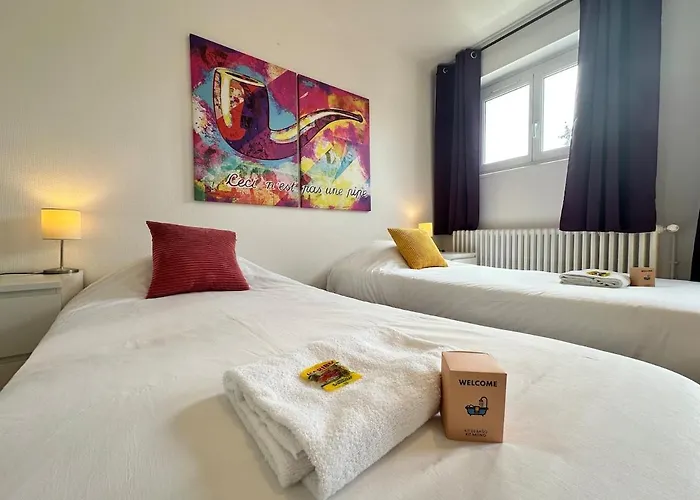 M Lorry Pop Art 3 Avec Balcons Proche